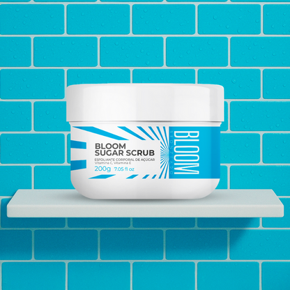 Kit Esfoliante, Body Cream e Body Splash Bloom