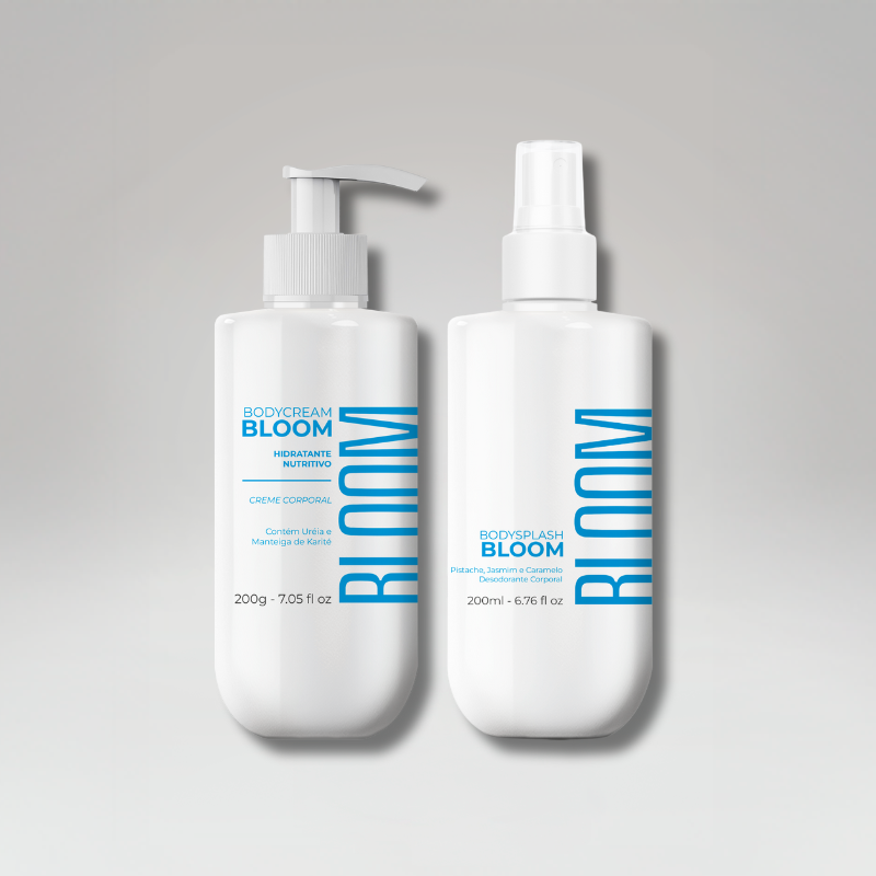 Kit Body Cream e Body Splash Bloom
